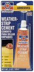 PERMATEX® Weatherstrip Cement 2 oz tube, carded